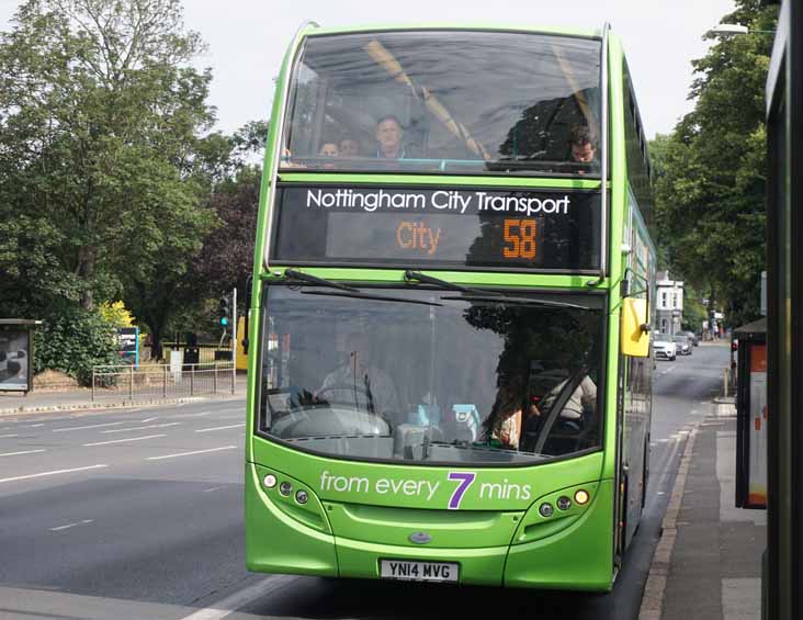 Nottingham Scania N230UD ADL Enviro400 635